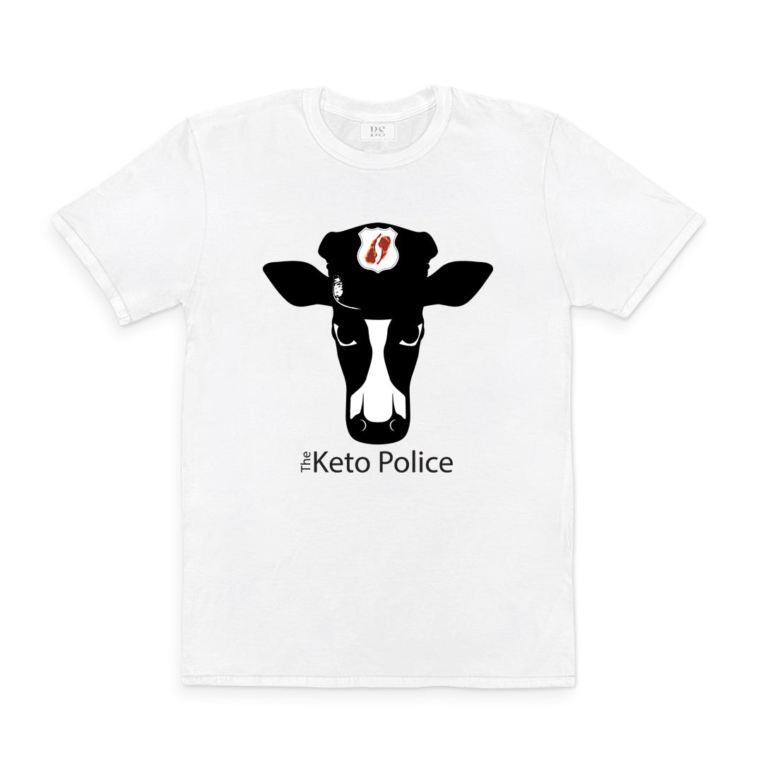 Keto Police (Cow) - Unisex Tee