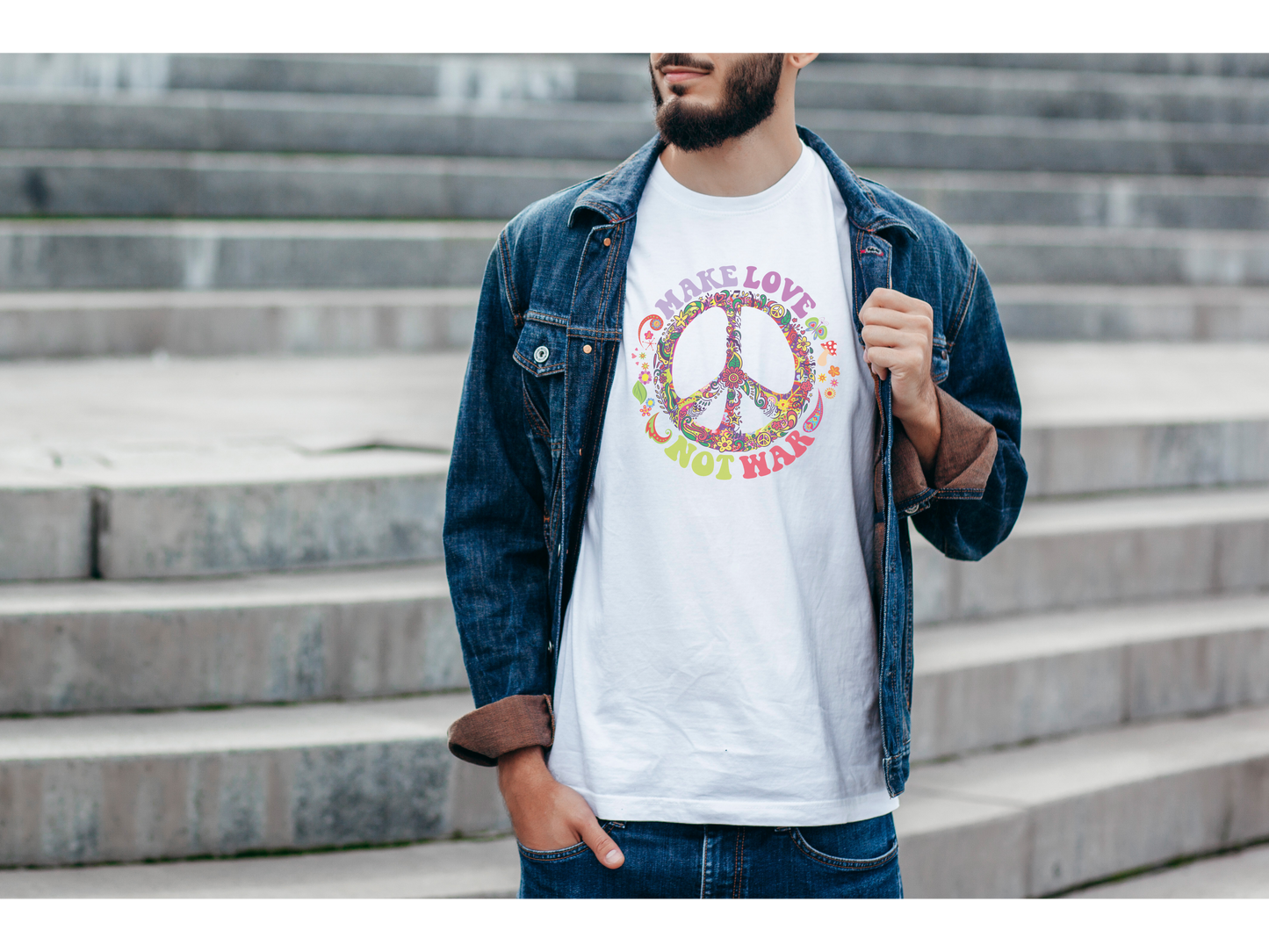 Make Love Not War Unisex Tee