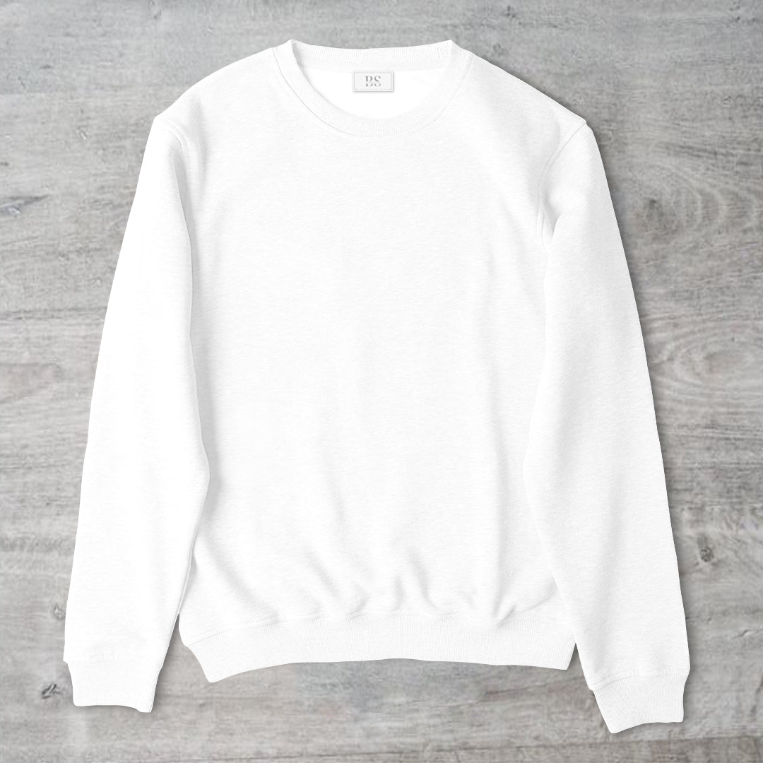 Be A Nice Human Unisex Crewneck Sweater (Back)