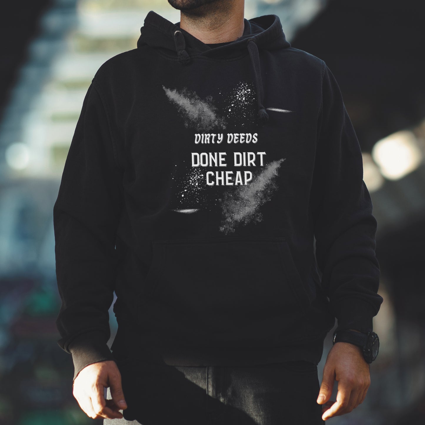 Dirty Deeds Done Dirt Cheap Unisex Hoodie