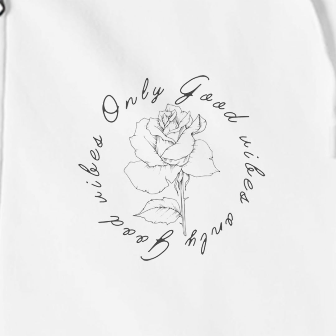 Good Vibes Only Unisex Full-Zip Hoodie