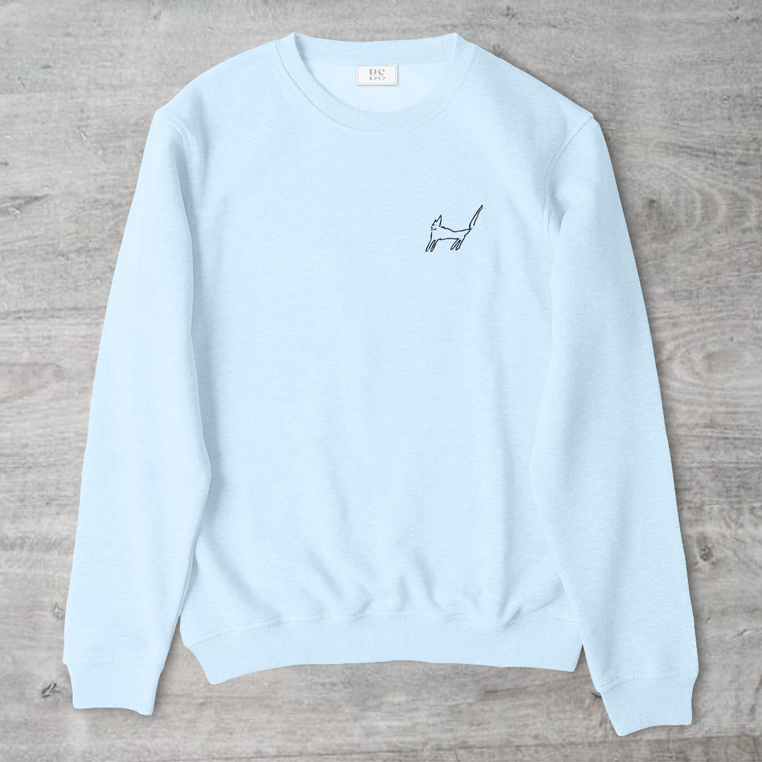 "Little Cat" Unisex Crewneck Sweater