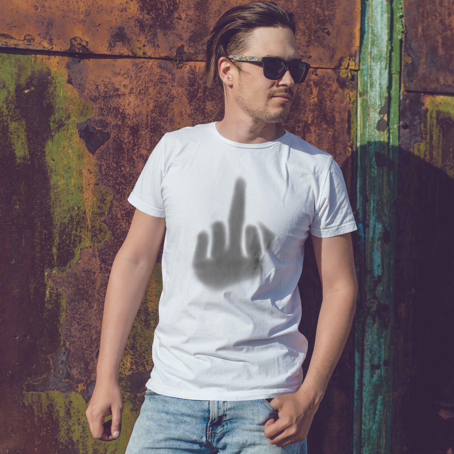 Sprayed Finger Unisex Tee