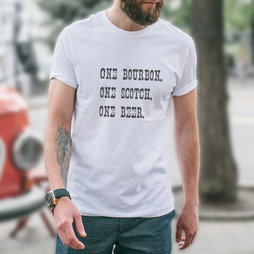 One Bourbon, One Scotch, One Beer