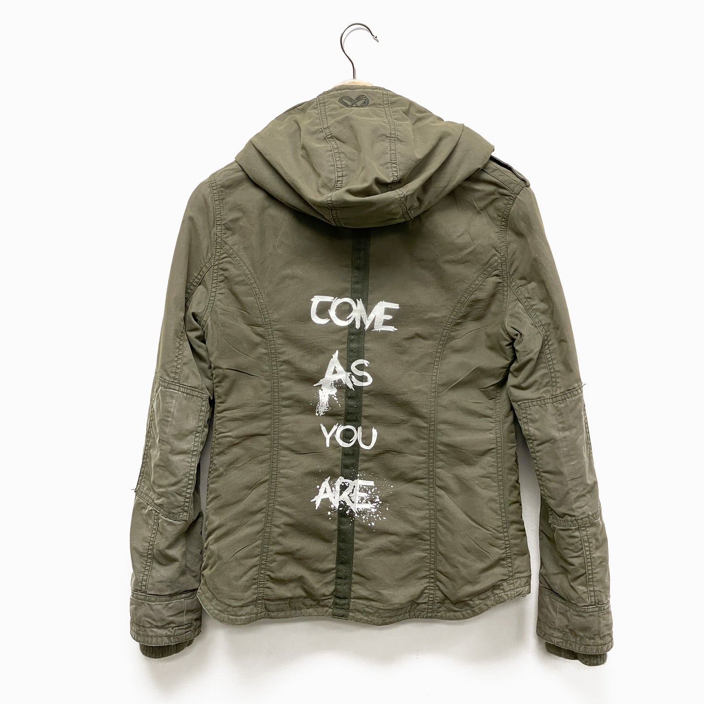 Upcycled Vintage Jacket "Come As You Are"