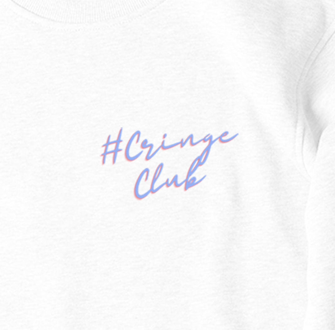 #Cringe Club Unisex Crewneck Sweatshirt