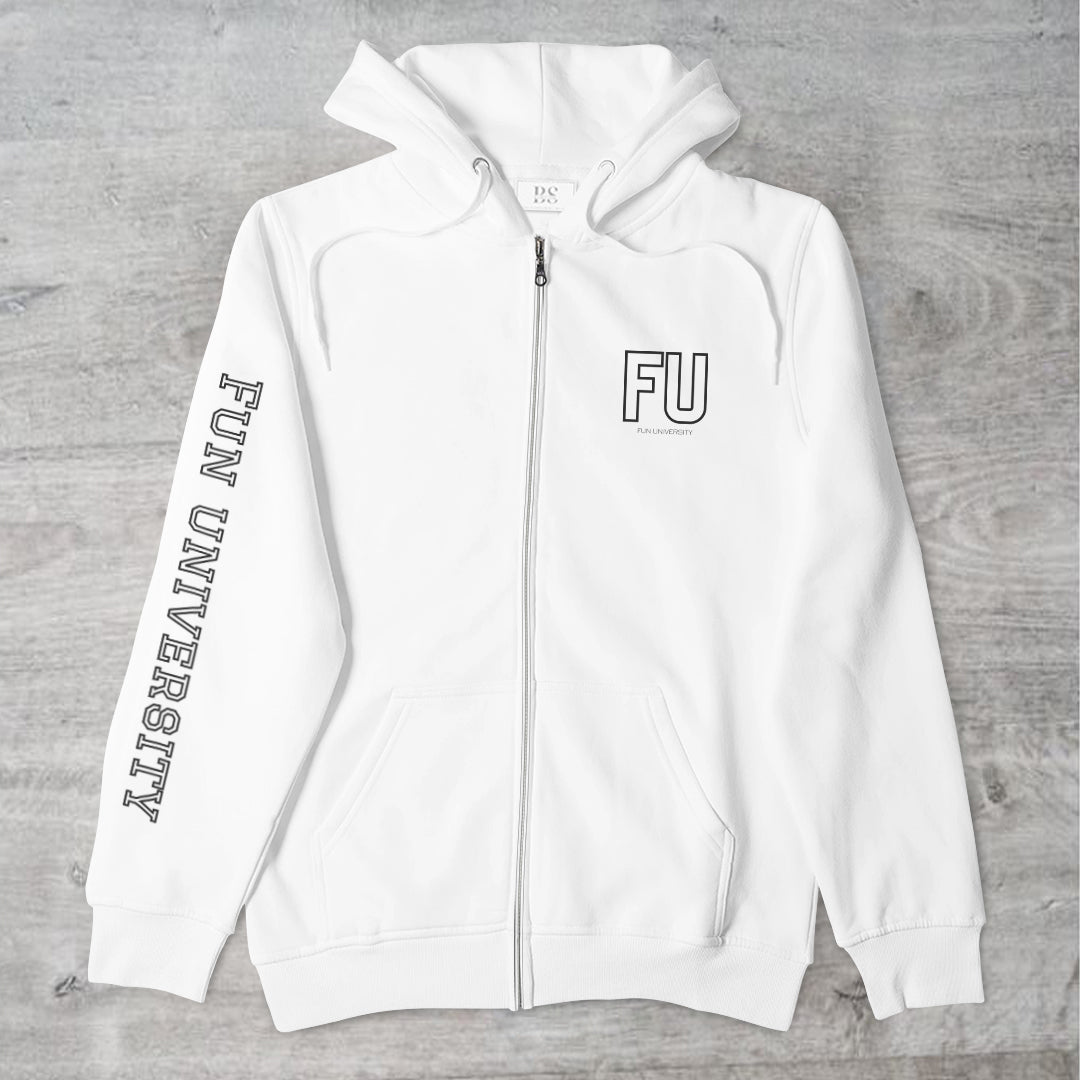 FU Unisex Full-Zip Hoodie