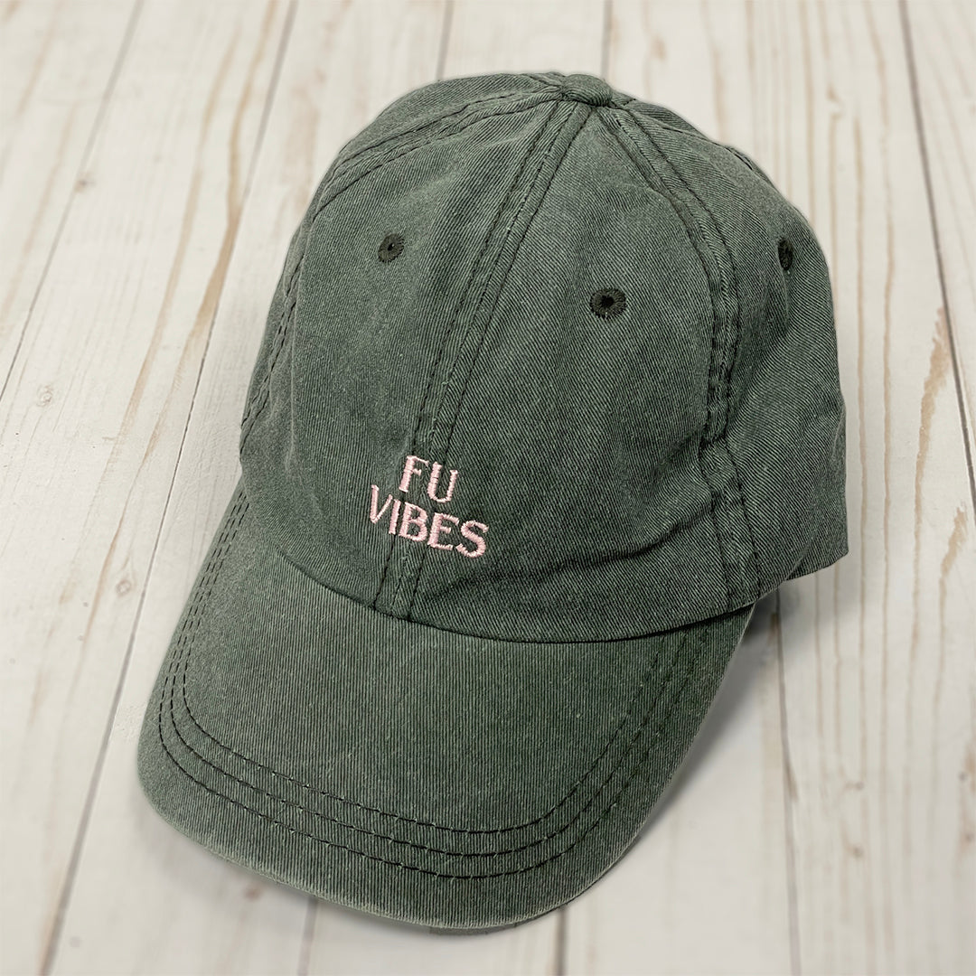 FU Vibes Embroidered Cap