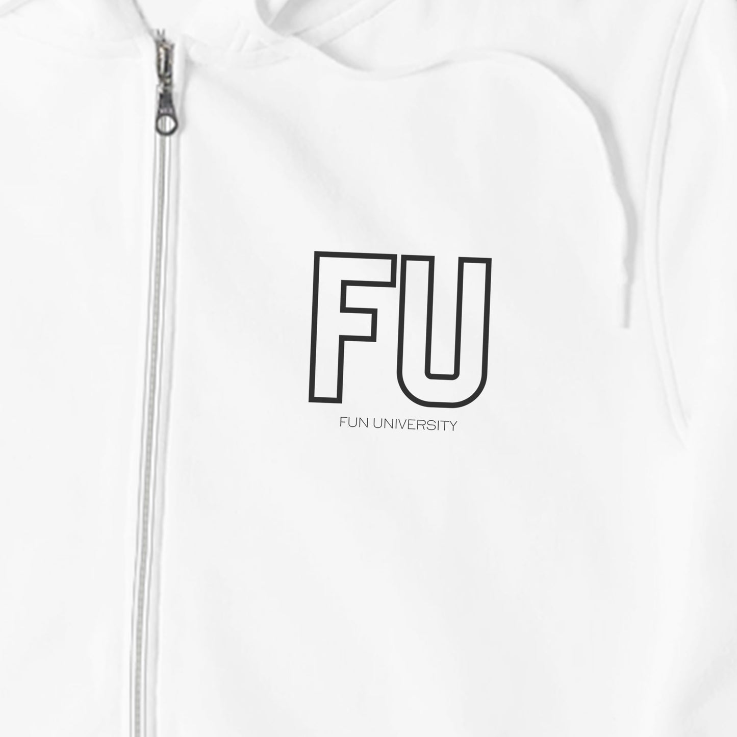 FU Unisex Full-Zip Hoodie