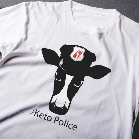 Keto Police (Cow) - Unisex Tee