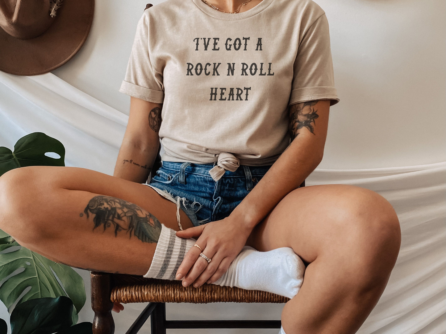 I've Got a Rock N Roll Heart Unisex Tee